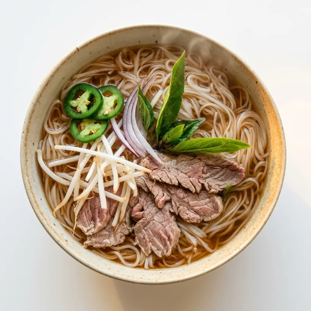 Pho Tai — Rare Beef Pho at Bolsa Restaurant, Vietnamese restaurant in Calgary SE